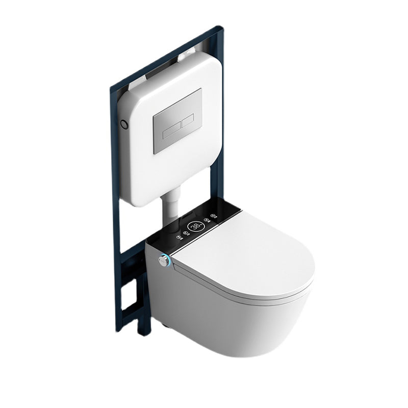 Contemporary Wall Hung Toilet Slow Close Seat Included Urine Toilet for Washroom