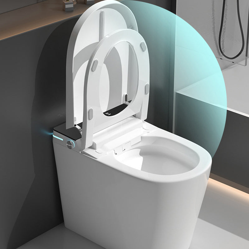 Modern One Piece ABS Toilet Floor Mounted Siphon Jet Toilet Bowl