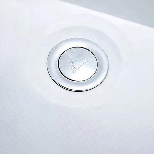 Back to Wall Rectangular Bath Antique Finish Soaking Modern Bathtub