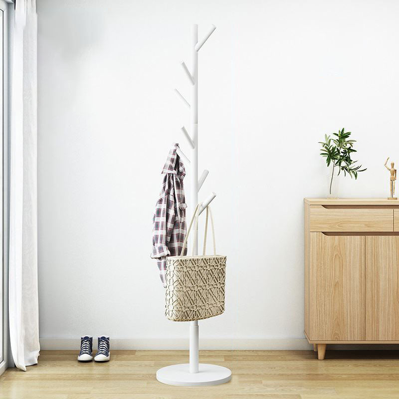 Free Standing Hall Stand Wooden Mid-Century Modern Hall Stand