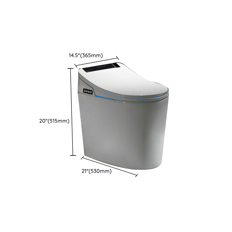 Elongated Floor Standing Bidet Vitreous China Bidets Floor Mount Bidet