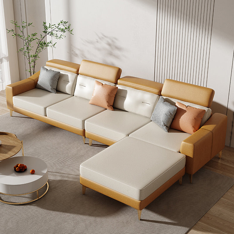 L-Shaped Reversible Sectional Sofas Water Resistant Sectionals