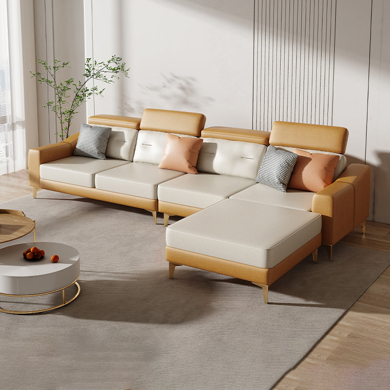 L-Shaped Reversible Sectional Sofas Water Resistant Sectionals