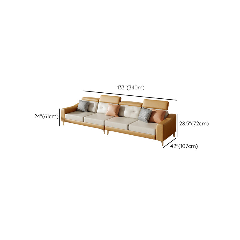 L-Shaped Reversible Sectional Sofas Water Resistant Sectionals