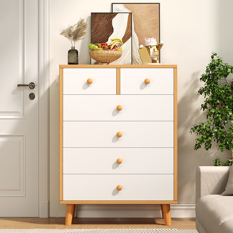 Standard Storage Cabinet Manufactured Wood Accent Chest with Drawer