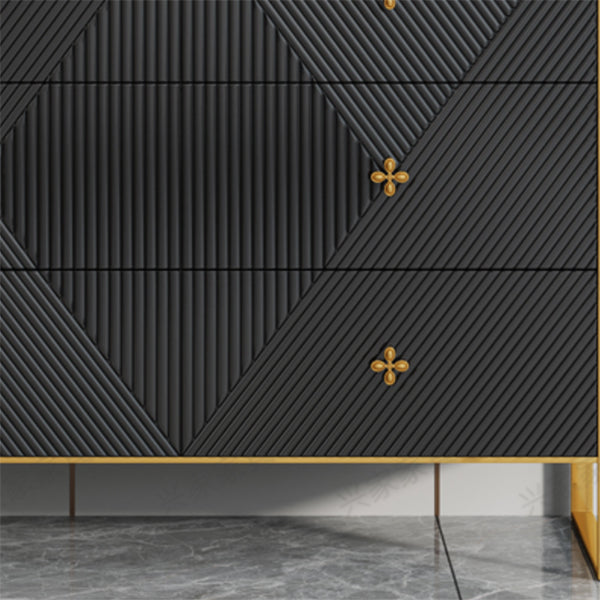 13.65-inch W Contemporary Storage Chest Dresser Stone Dresser