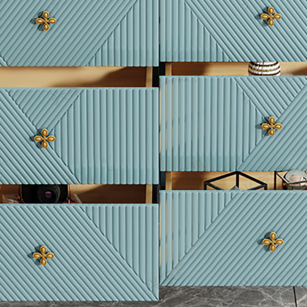 13.65-inch W Contemporary Storage Chest Dresser Stone Dresser