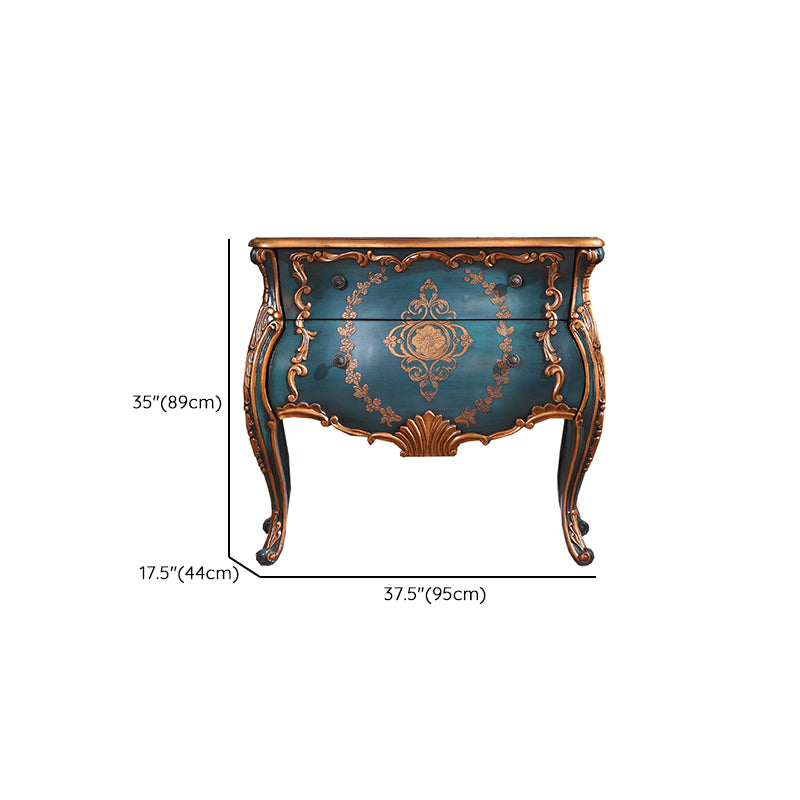 Traditional Storage Chest Solid Wood Dresser with 2/3 Drawers