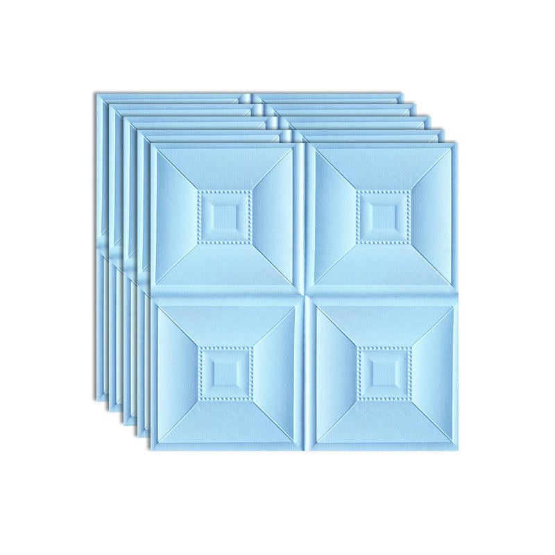 3D Wall Plate Gorgeous Style Simple Home Living Room Wall Panel (10-Pack)