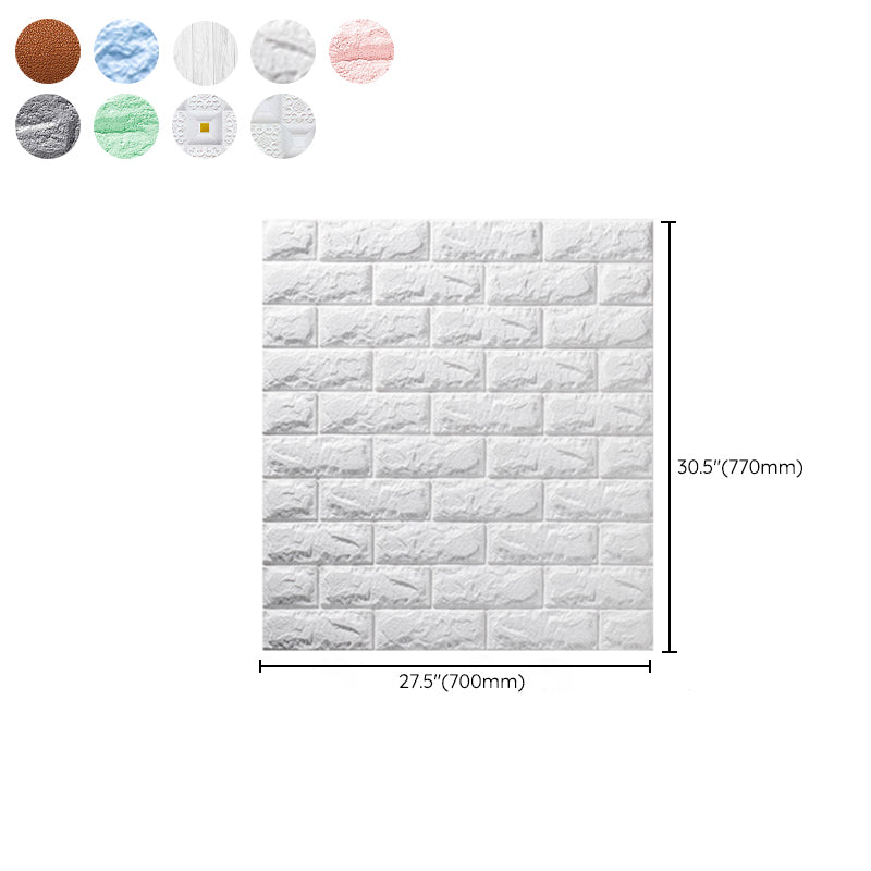 3D Wall Panel Modern Simple Home Living Room Wall Plate (10-Pack)