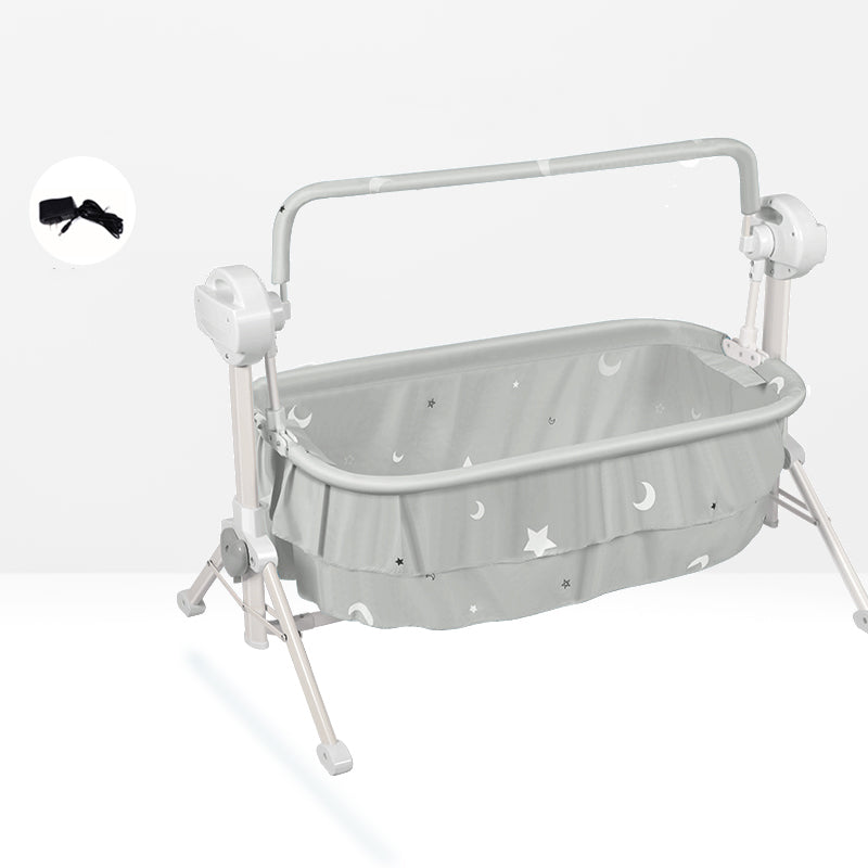 Contemporary Rocking Moses Basket Metal Moses Basket With Canopy
