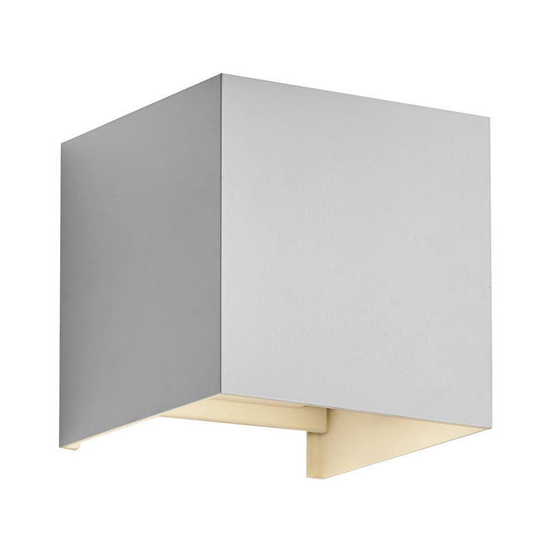 Modernism White/Black 2-Light Wall Mounted Sconce Shaded LED Wall Light