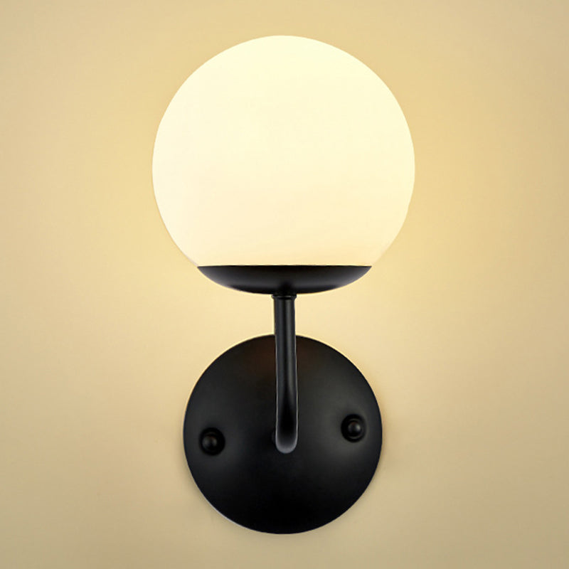 Nordic Style Metal Vanity Light Ball Shape Vanity Lamp for Shower Room