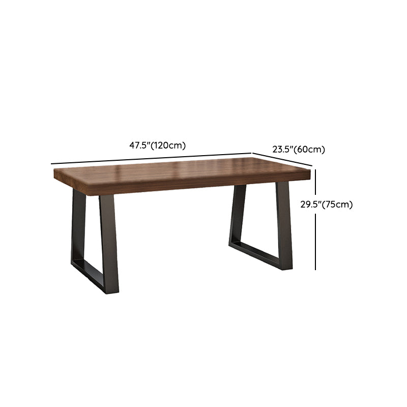 Solid Wood Furniture with Chairs 1/5 Pcs Industrial Dinette Set