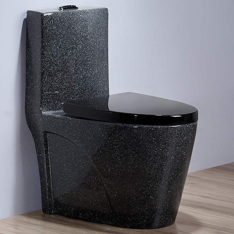 Traditional Flush Toilet Floor Mounted Siphon Jet Toilet Porcelain Bowl