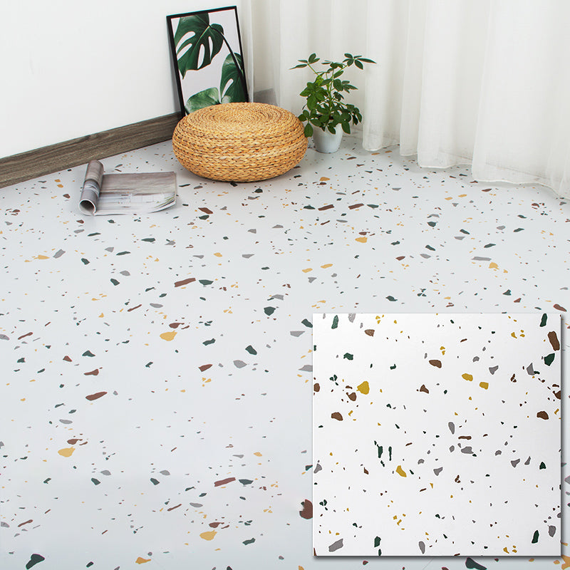 Modern Indoor Vinyl Flooring Marble Print Peel and Stick Vinyl Flooring
