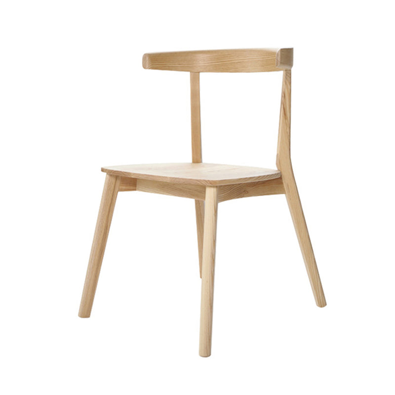 Solid Wood Dinette Set Modern Style 1/4/5/6 Pcs Dining Set with Rectangle Table