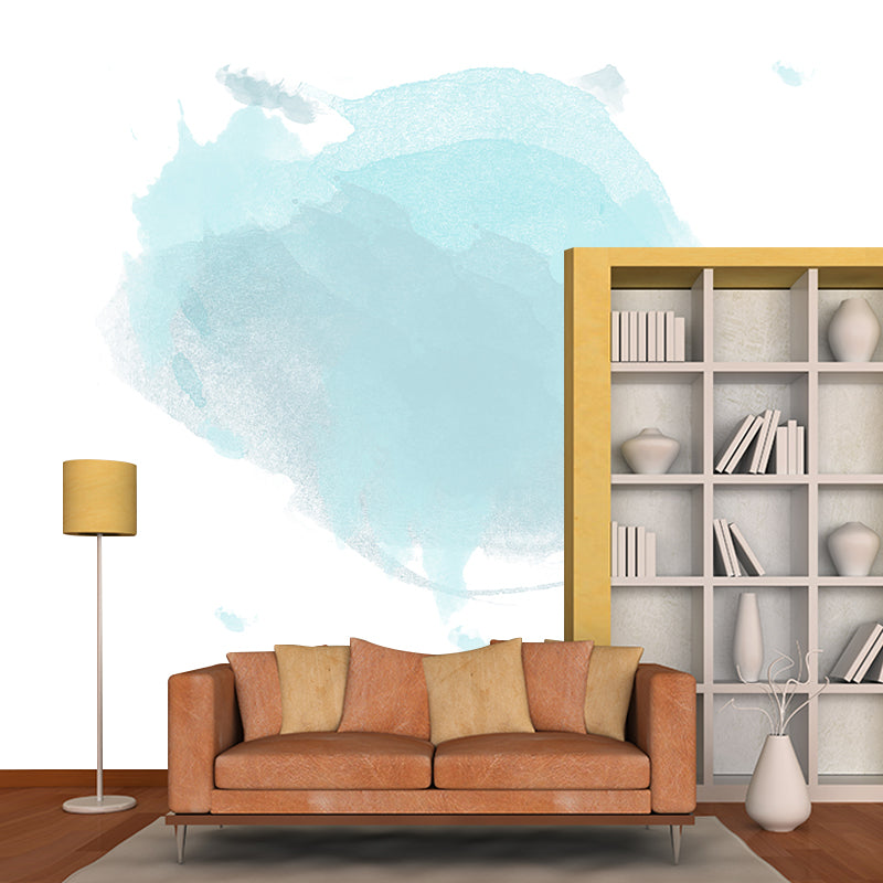 Abstract Illustration Mural Wallpaper Environment Friendly Bedroom Wall Mural