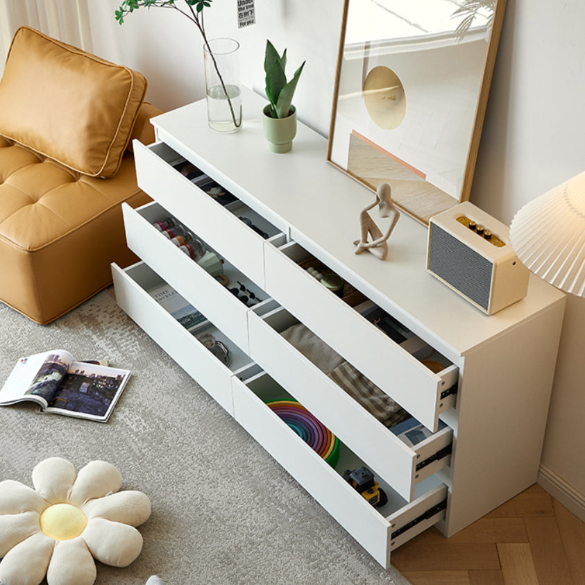 Modern Lingerie Chest Wood Vertical Storage Chest Dresser for Bedroom