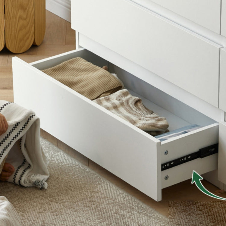 Modern Lingerie Chest Wood Vertical Storage Chest Dresser for Bedroom