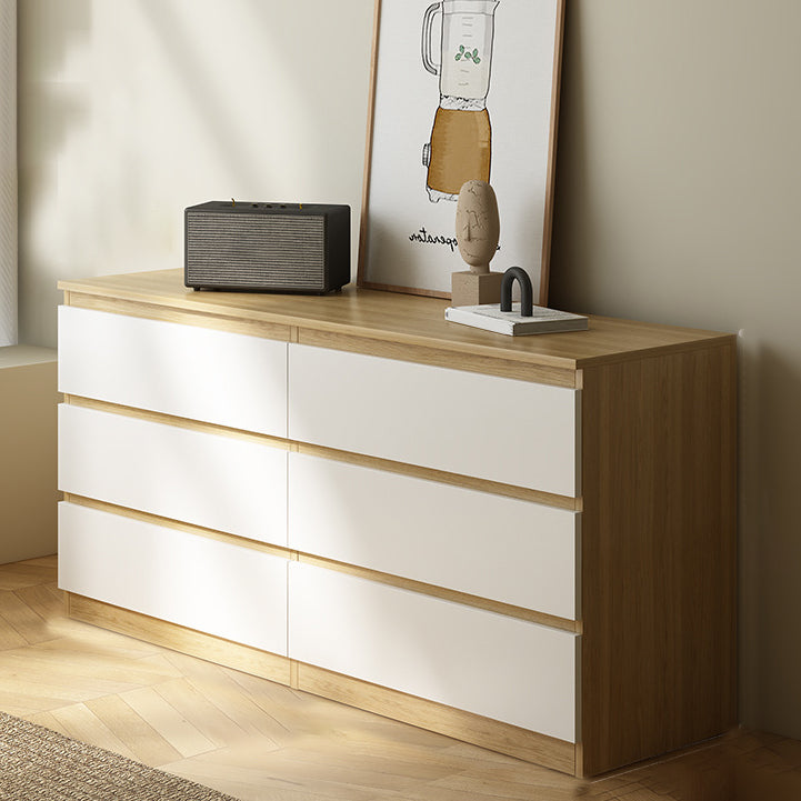 Modern Lingerie Chest Wood Vertical Storage Chest Dresser for Bedroom