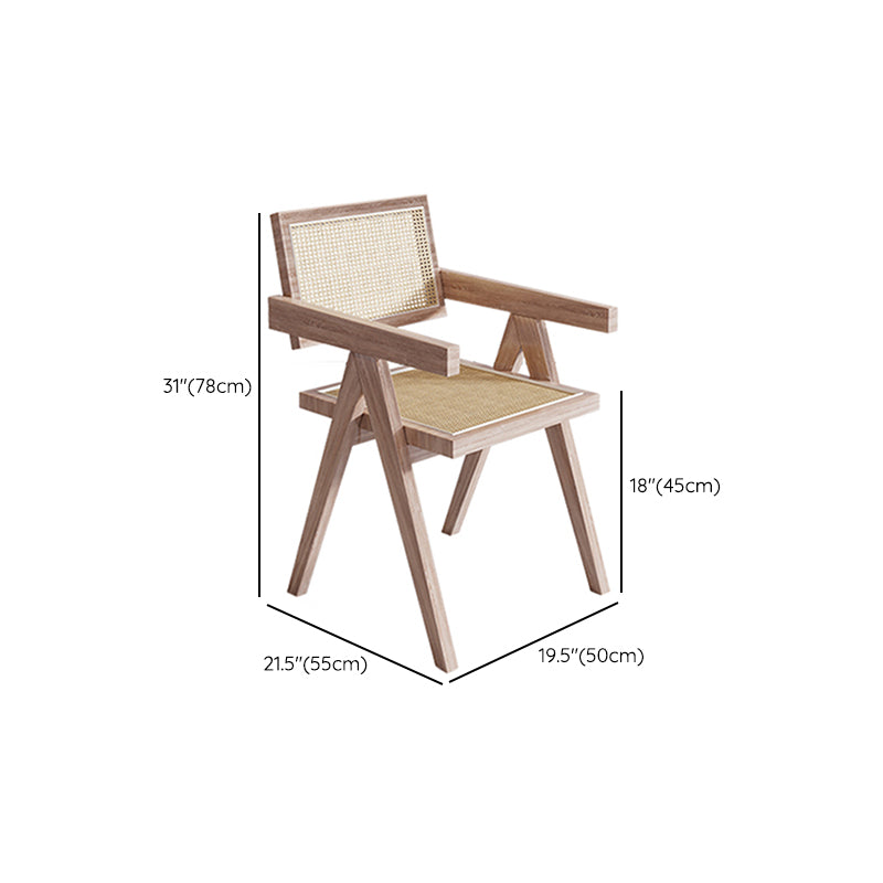 Modern Style Dinette Set 1/2/3/5 Pcs Round Solid Wood Dinette Table with Solid Chairs
