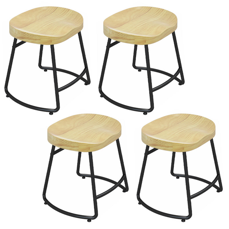 Round Solid Wood Dining Set 1/4/7 Pieces Dinette Set for Kitchen