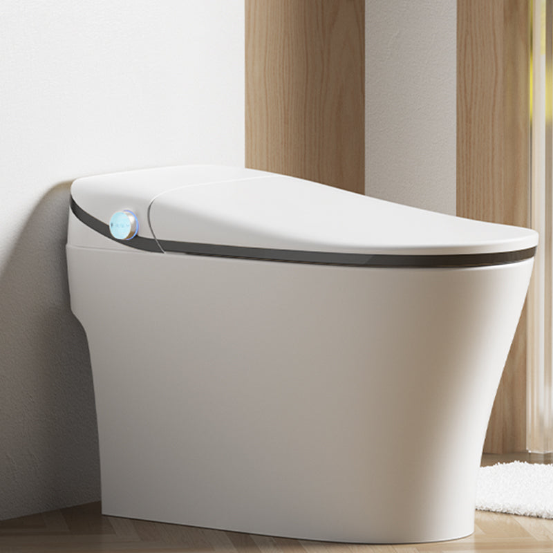 Modern Floor Mount Toilet Heated Seat Included Urine Toilet for Bathroom