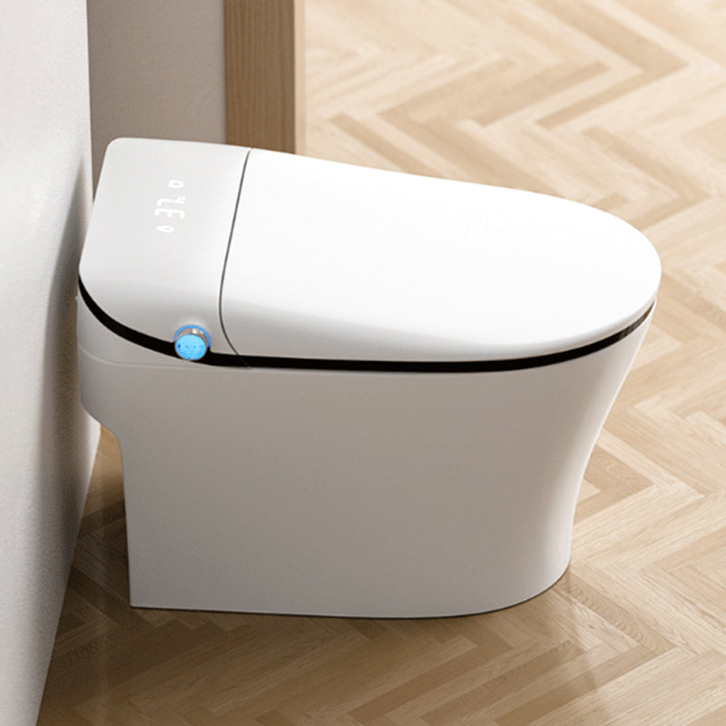 Modern Floor Mount Toilet Heated Seat Included Urine Toilet for Bathroom