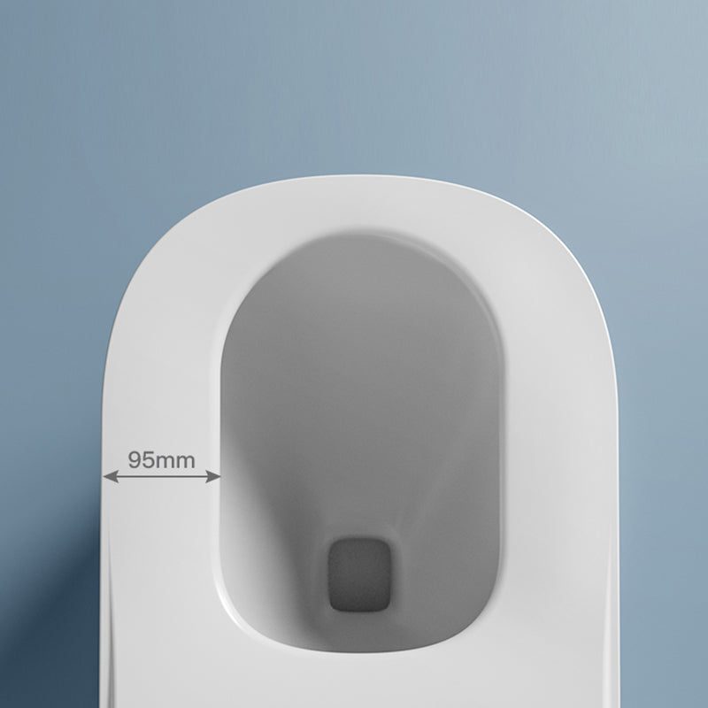 Modern Floor Mount Toilet Heated Seat Included Urine Toilet for Bathroom