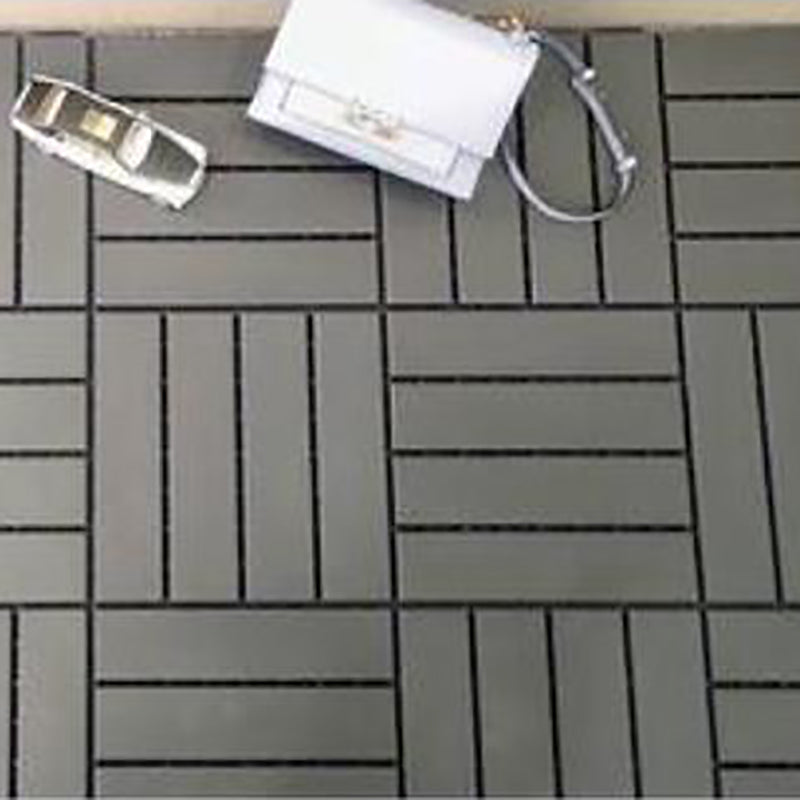 Outdoor Laminate Floor Square Wooden Composite Scratch Resistant Laminate Floor