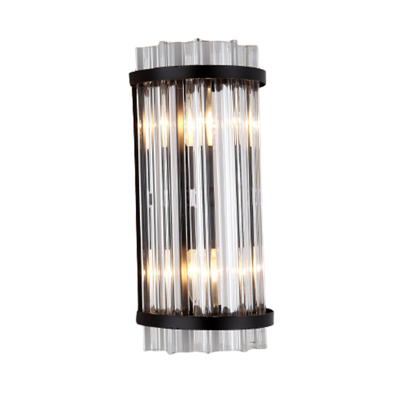 Geometric Wall Mount Lighting Simple Crystal 1 Light Wall Mounted Light for Bedroom