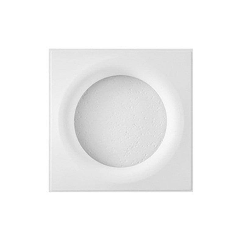 Simple Round Wall Lamps Stone Wall Light Fixtures for Living Room