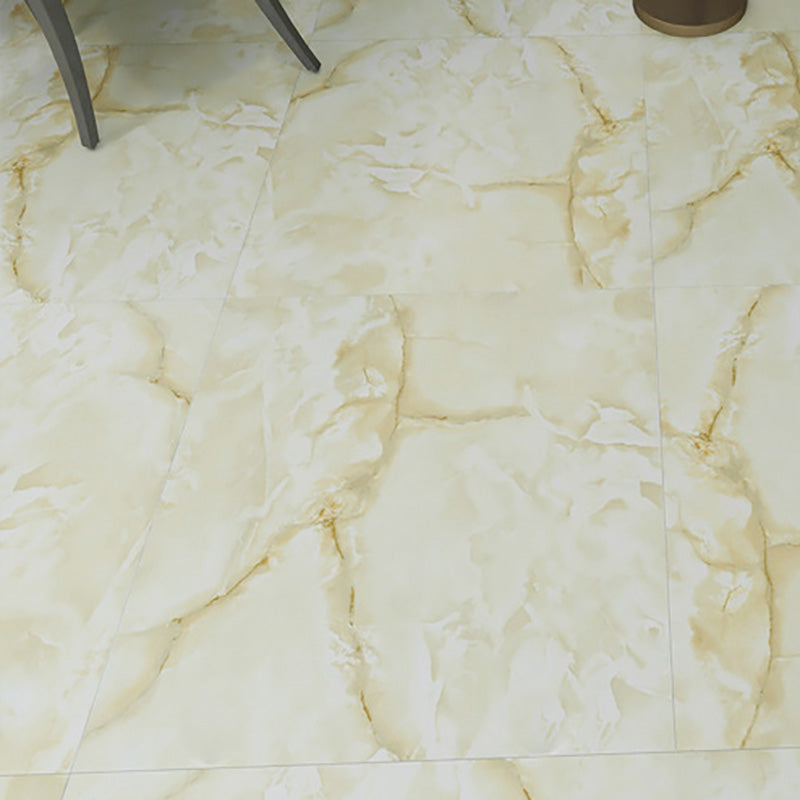 Modern Indoor Vinyl Flooring Marble Print Square PVC Vinyl Flooring