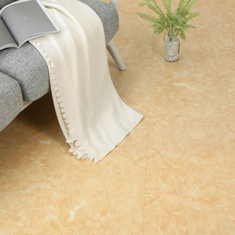 Home Indoor Vinyl Floor Peel and Stick Marble Print Square PVC Flooring