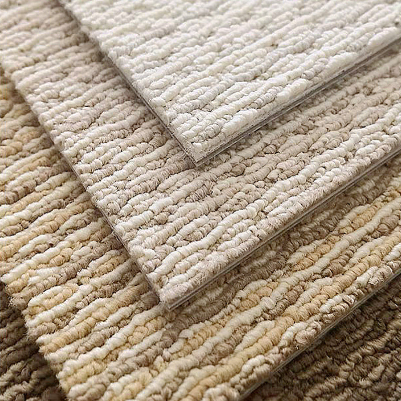 Home Indoor Carpet Tiles Solid Color Square Stain Resistant Carpet Tiles