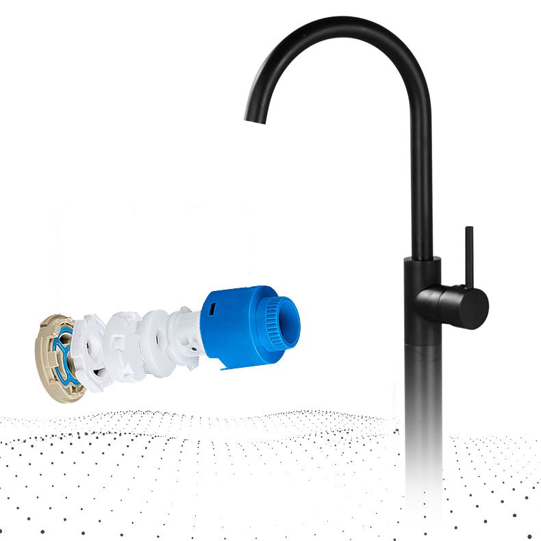 Modern Bathroom Faucet Pure Color Freestanding Bathroom Faucet