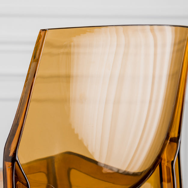 Living Room Acrylic Bar Stools Contemporary Low Back Counter Chair