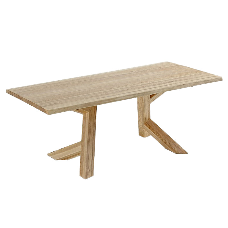 Modern Style Dinette Set 1/2/4/5 Pcs Rectangle Solid Wood Dinette Table with Chair