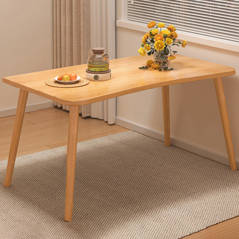 Modern 1/3/5 Pieces Dining Room Table Rectangle Wood Furniture for Home