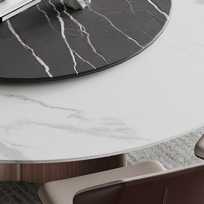 Modern Dining Table Set 1/3/4/7 Pieces with Metal Base Kitchen Furniture Set