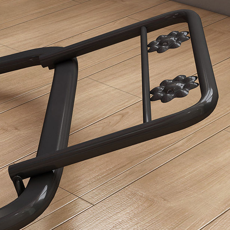 Simple Style Iron Base Balcony Lazy Chair Leisure Rocking Chair