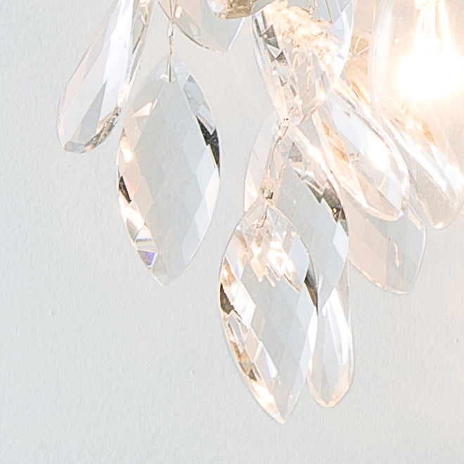 Unique Shape Metal Wall Lighting Modern Style 2 Lights Wall Mounted Light in Gold