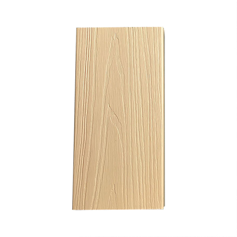 Embossed Composite Deck Plank Nailed Outdoor Patio Deck Tile Kit