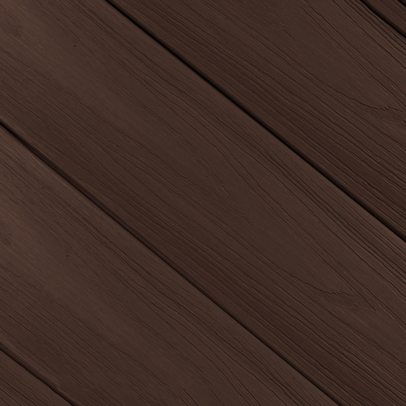 Embossed Composite Deck Plank Nailed Outdoor Patio Deck Tile Kit