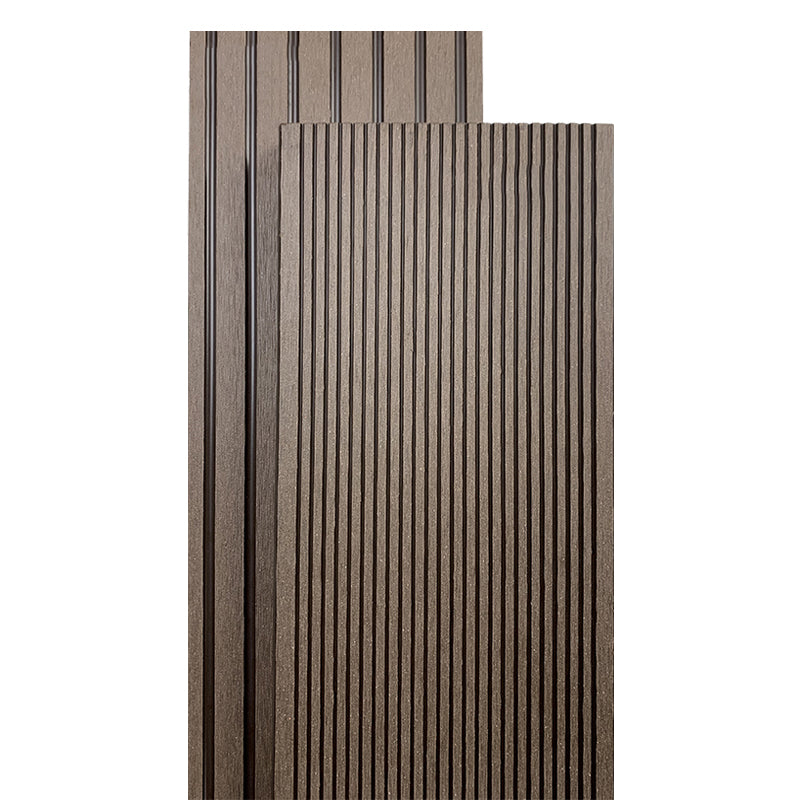 Embossed Composite Deck Plank Nailed Deck Tile Kit Outdoor Patio