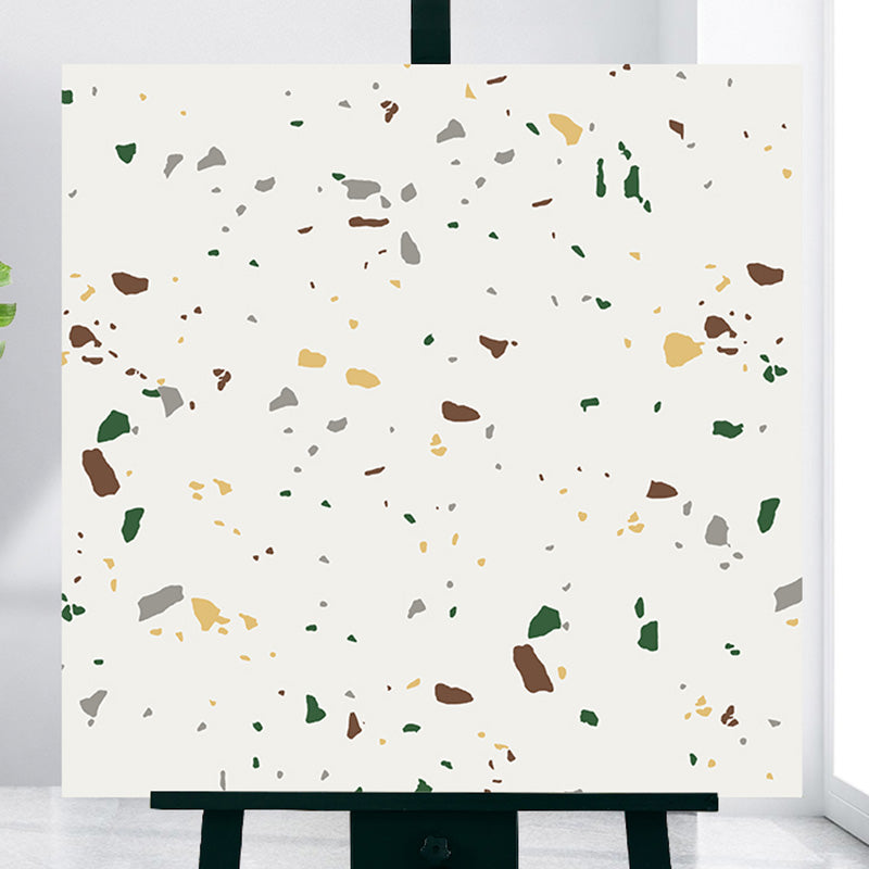 Modern Home Flooring Peel and Stick Marble Print Vinyl Flooring