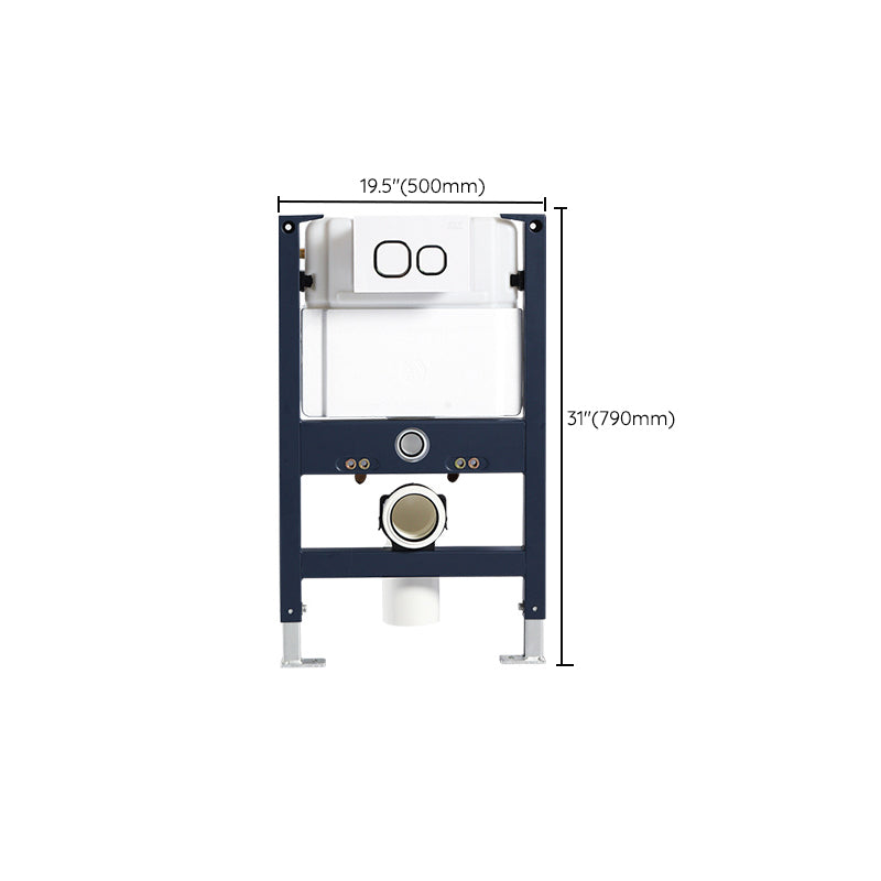 Modern White Flush Toilet Wall Mount Urine Toilet with Seat for Bathroom