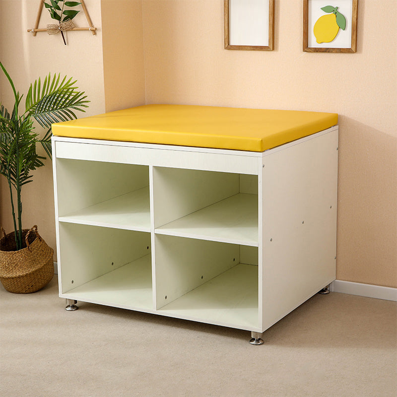 Modern Wooden Changing Table Dresser with Cabinet, 2-in-1Baby Changing Table with Storage