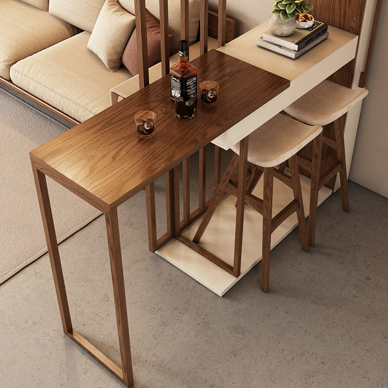 Contemporary Counter Height Set 1/2/3 Pieces Table and Stool Set